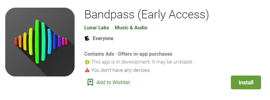 Bandpass-app.