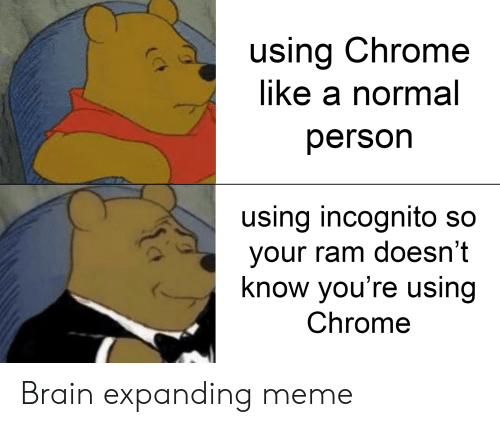 Chrome RAM meme.