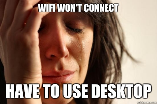 Chromebook WiFi troubleshooting meme.