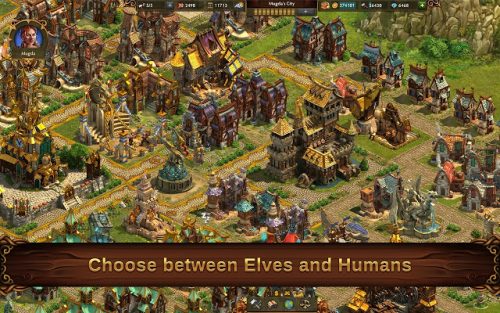 Elvenar is an good strategy game for Chrome OS with nice graphics.