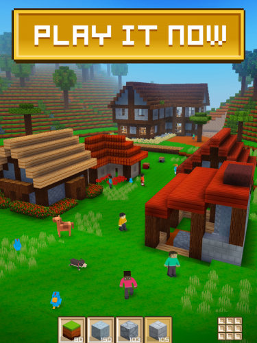 Block Craft 3D Building Game is a free game like Minecraft for Chromebooks.