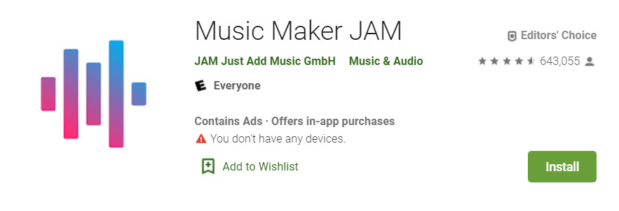 Music Maker Jam.