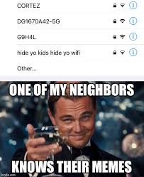 Public WiFi meme.