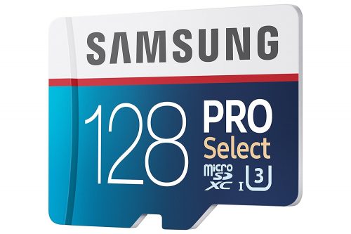 Samsung PRO Select SD card.