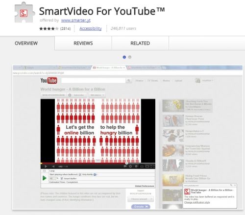 SmartVideo is a YouTube app that plays videos smoothly and optimizes buffering.