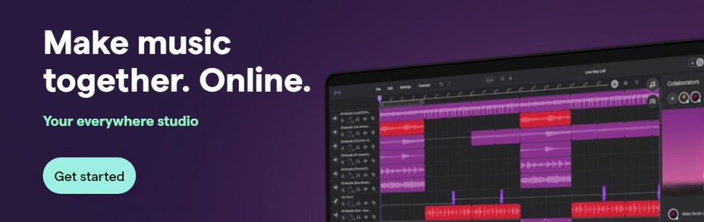 Soundtrap is a professional music production online suite for Chromebook.