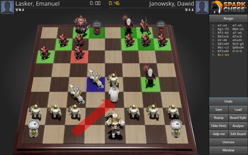 SparkChess is the best chess app for Chrome OS.