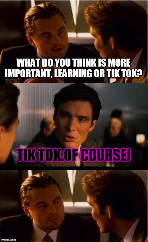 TikTok meme.