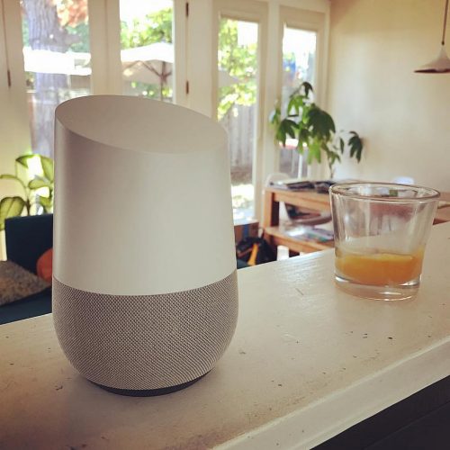 Google Home can do what you ask it to.